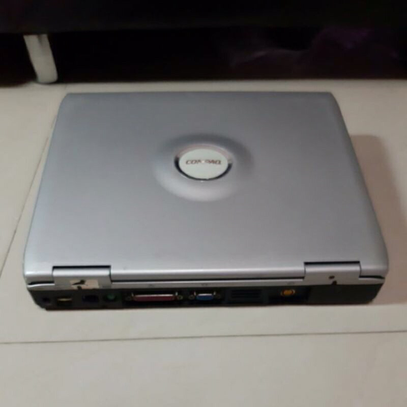 Notebook ร้านขายเป็นอะไหล่ ขายเสีย-ลองเครื่องไม่ทำงาน/Compaq presario2500/จอ15 นิ้วCRVSA-0211-90/No 