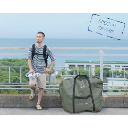 Dahon Dahon สำหรับบรรจุ จักรยานพับขนาด 14" - 20" ผ้าอย่างดี บุนวม พร้อมสายสะพายบ่า Dahon แท้