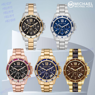 นาฬิกา MICHAEL KORS นาฬิกาข้อมือผู้หญิง แบรนด์เนมของแท้ รุ่น MK7237 MK6972 นาฬิกาข้อมือ MICHAEL KORS นาฬิกากันน้ำ