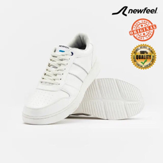 รองเท้าเดินออกกำลังกายเพื่อสุขภาพ รุ่น ActiveWalk Protect (สีขาว) NEWFEEL