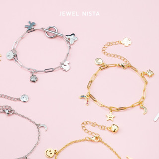 JEWEL NISTA DIY bracelet สร้อยข้อมือเลือกจี้ ดีไซน์เองได้ 💥(แจ้งจี้ทางแชท)