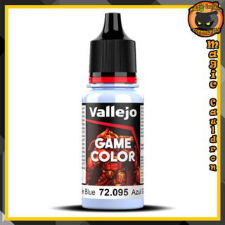 Glacier Blue 18ml. New Vallejo Game Color สีอะคริลิคสูตรน้ำ