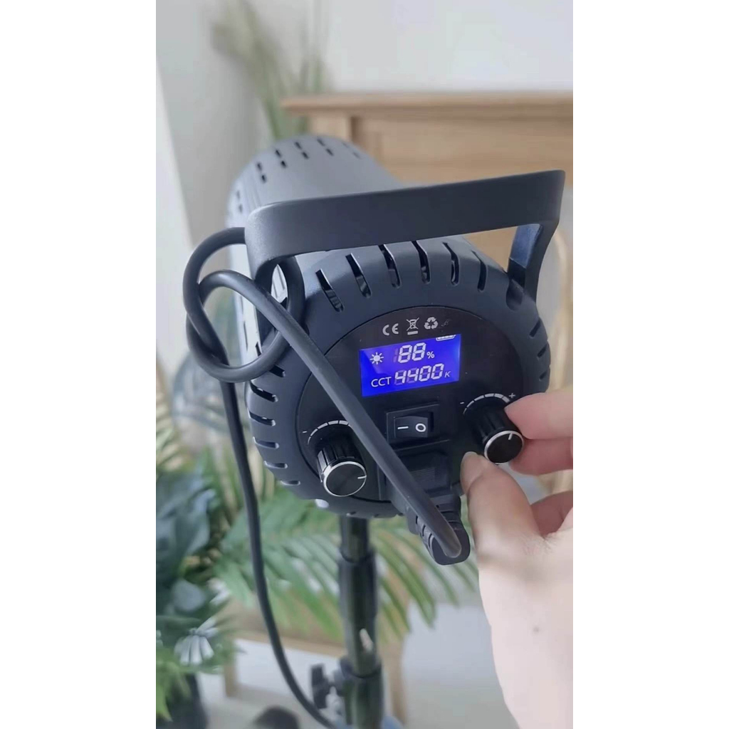 ไฟสตูดิโอ Andoer Et-200-S ไฟLed สําหรับการถ่ายภาพวิดีโอ 3200K-5600K พร้อมรีโมทคอนโทรล