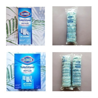 (CLOROX®) Toilet Wand Toilet Cleaning Refills หัวแปรงฟองน้ำขัดห้องน้ำ ผสมน้ำยาพร้อมใช้