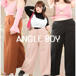 ANGLE BOY ( เอว 35-42 ) กางเกงผู้หญิงขายาว FREESIZE เอวยางยืด ไซส์ใหญ่💖✨