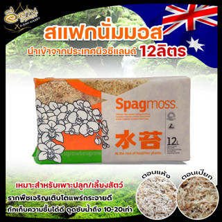 besgrow ,สแฟกนั่มมอส, Sphagnum บรรจุ (12L/150 กรัม) ,มอสแห้ง ,มอสแห้งเลี้ยงสัตว์ ,มอสปลูกกล้วยไม้, ใช้กับเพอร์ไลท์ได้