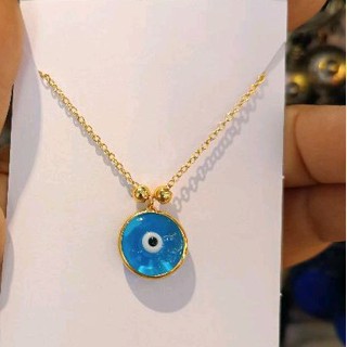 สร้อยคอ Evil Eye สีทอง