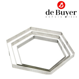 de Buyer 3099.60 Hexagone Perforated Ring O10 x 2cm