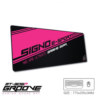 SIGNO MT-305 GAMING MOUSE PAD XL SIZE (Speed Edition)แผ่นรองเมาส์เกมส์มิ่ง