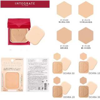 🇯🇵ของแท้100%>> Shiseido Integrate Pro Finish Foundation แป้งพัฟ แป้งรองพื้น ปกปิดดี ชิเชโด้ อินทิเกรต selfit