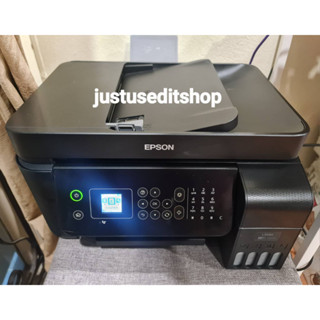 รูปสินค้าจริง (All-in-one) EPSON L5190+ Ink Tank  แท้งค์ศูนย์ 🖨 Print Copy Scan Fax Wi-fi Direct📱