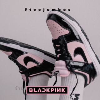 รองเท้า Nike Dunk Low Essential “Black Pink Patent Leather” DJ9955-600 สินค้าพร้อมกล่อง