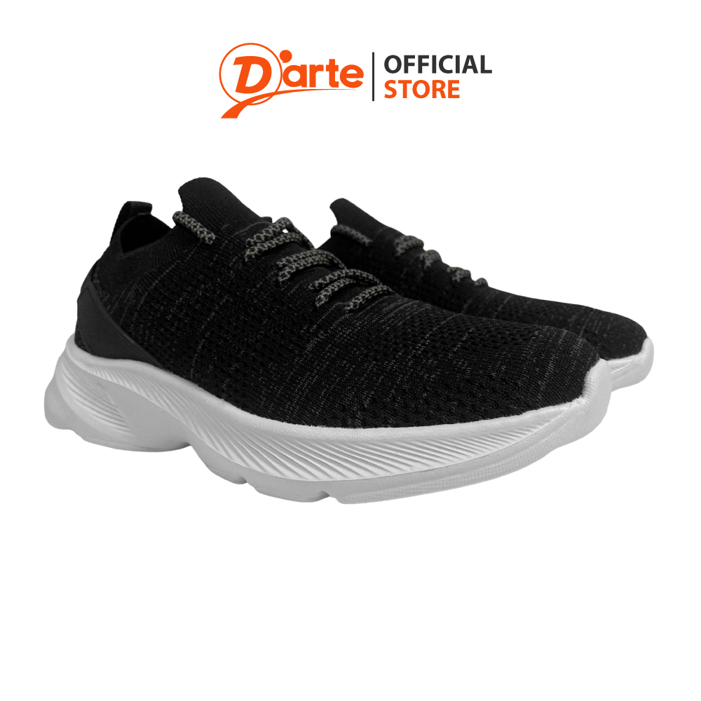 D'ARTE รองเท้าผ้าใบแฟชั่น รองเท้าผ้าใบเสริมส้น รุ่น D55-22079