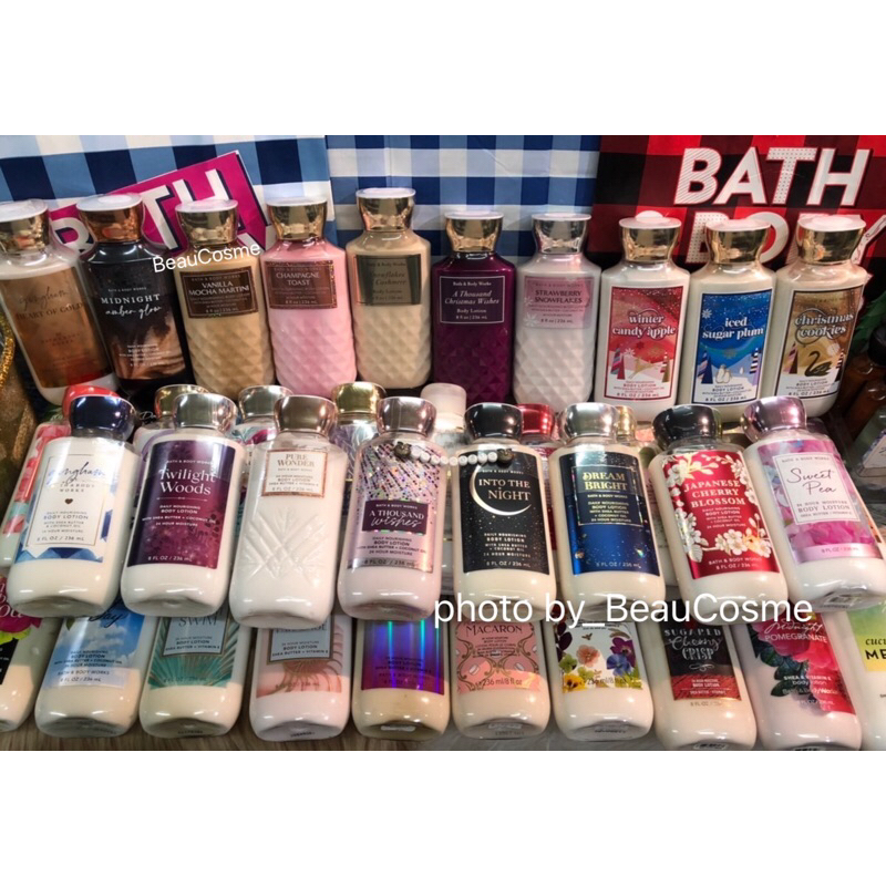 Body Lotion Bath&BodyWorks บอดี้โลชั่น ขวดใหญ่ (235ml)