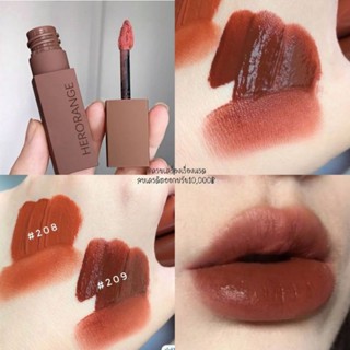 พร้อมส่ง/แท้ ลิปกลอส ลิปแมท Her​Orange​ Lipstick​ #ลิปกันน้ำ #ลิปส้มอิฐ ลิปสติก​ เนื้อแมตต์ กํามะหยี่ ติดทน จูบไม่หลุด