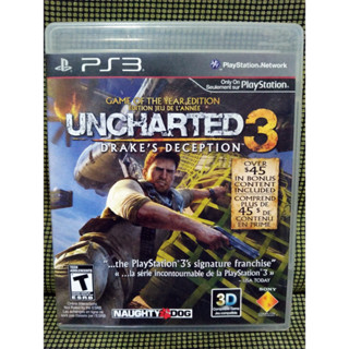 PS3 Uncharted 3 Game of the year edition ENG สำหรับสายสะสม