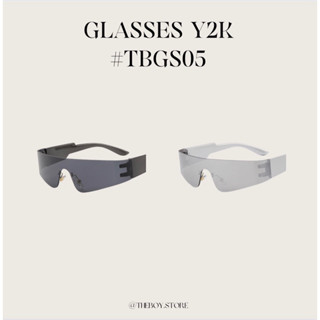 THEBOY-GLASSES Y2K #TBGS05 แว่นตาสไตล์ y2k