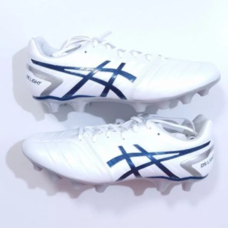 Asics Ds Light *Wide-fit ตัวท็อป สีขาว/น้ำเงิน สี Limited *มีขายร้านเดียว หนังจิงโจ้ มือหนึ่ง ลิขสิทธิ์แท้💯%