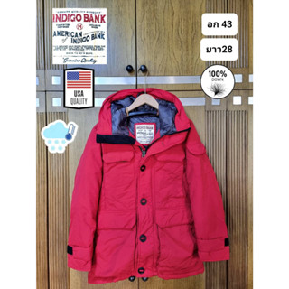 เสื้อกันหนาว เสื้อขนเป็ด เสื้อกันหนาวขนเป็ด แบรนด์ Indigo Bank จาก USA