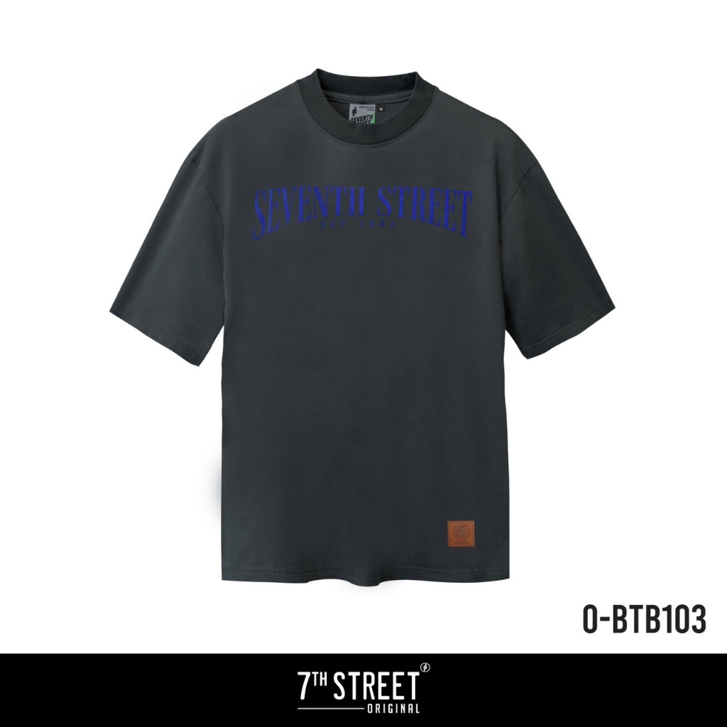 7th Street เสื้อยืดแบบโอเวอไซส์  (Oversize) 90' STYLE รุ่น O-BTB103