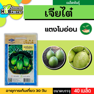 เจียไต๋ 🇹🇭 แตงโมอ่อน ขนาดบรรจุประมาณ 40 เมล็ด อายุเก็บเกี่ยว 30 วัน