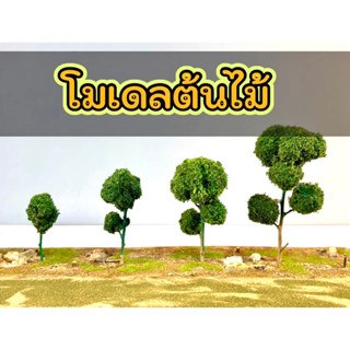 โมเดลต้นไม้ ต้นไม้โมเดลปลอม |Model Wire Trees 🌳