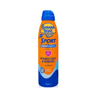 E881N Banana Boat Sport Coolzone Ultramist Clear Sunscreen Spray SPF50+ PA++++ (170 g.)