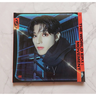 อัลบั้ม ATEEZ - THE WORLD EP.1 : MOVEMENT Album เวอร์ Digipak ปก Wooyoung แกะแล้ว ไม่มีการ์ด ไม่มีโปสเตอร์ Kpop CD อูยอง