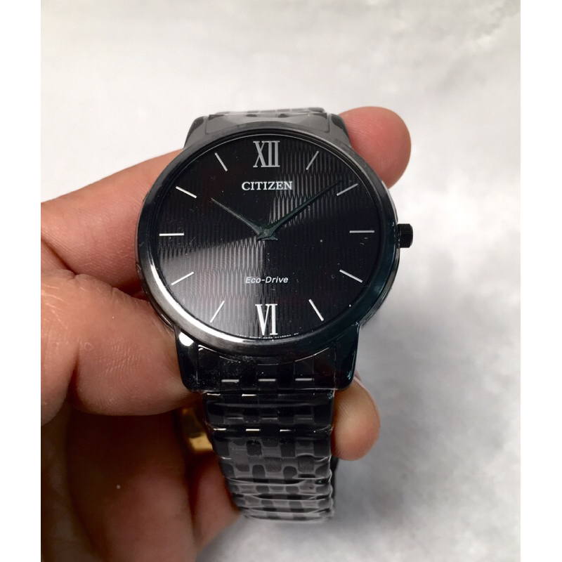 นาฬิกาข้อมือ Citizen Eco-Drive Full Black Sapphire AR1135-87E