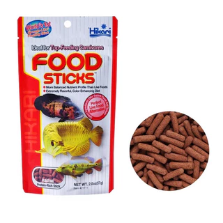 Hikari Food Sticks อาหารเม็ดสำหรับปลามังกร, อโรวาน่า และปลากินเนื้อ ชนิดเม็ดลอย 57g. / 250g. ⚡️⚡️พร้อมส่ง⚡️⚡️