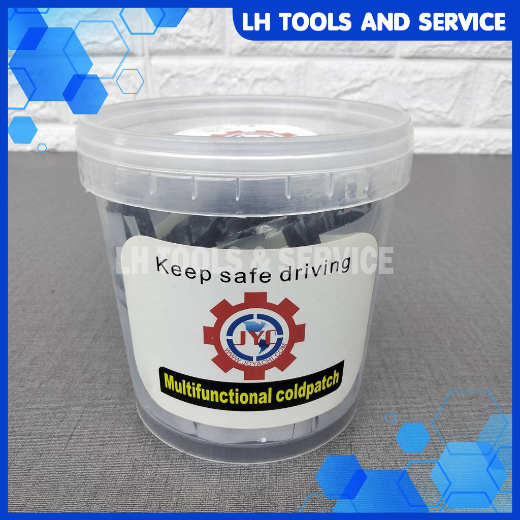 แผ่นปะยาง สติมปะยาง สติม สติมเย็น อุปกรณ์ปะยางรถยนต์ ขนาด 35mm. - 75mm. - รูปที่ 2