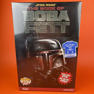 Funko T-Shirt Boba Fett Adult Boxed Gray Star Wars Size M