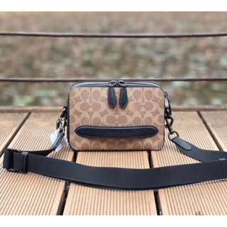 Coach Charter Crossbody In Signature Jacquard