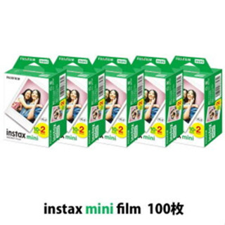 Fujifilm Instax Mini Film ฟิล์ม Cheki 100 แผ่น (2Px5 แพ็ก) จากญี่ปุ่น