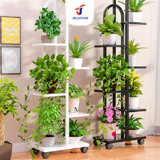 Plant Shelf ชั้นวางของมีล้อ 5 ชั้น 135x42x22cm HY-0608