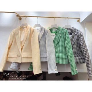 PIISAA SHOP Korea Style’s Blazer เบรเซอร์เกาหลี