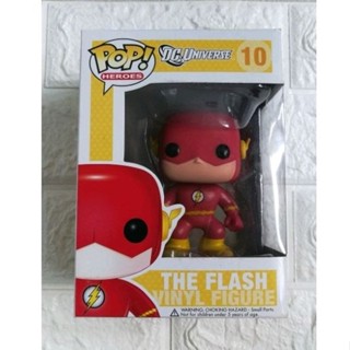 Funko Pop The Flash 10 Original Edition กล่องเหลือง รุ่นแรก RARE ของแท้ หายาก พร้อมส่ง DC The Flash figure ฟิกเกอร์ แฟลช