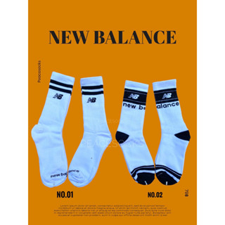 ถุงเท้าข้อยาว Newbalance (พร้อมส่งในไทย)