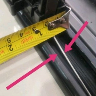 เส้นสลิงมุ้งจีบ (ราคาต่อ1เมตร)​