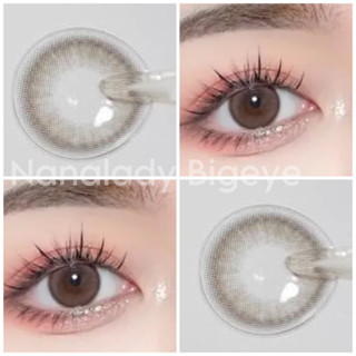 คอนเเทคเลนส์สีเทาขนาดมินิ Bigeye gray  Mini สีเทาธรรมชาติ✨ตาหวาน✨ กรองเเสงUV Mirage gray