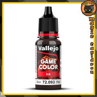 Skin Ink 18ml. New Vallejo Game Color Ink สีอะคริลิคสูตรน้ำ