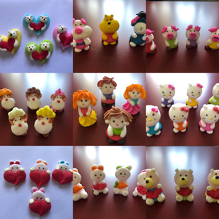 ตุ๊กตาน้ำตาลไอซิ่ง แพ๊ค 20 ชิ้น ขนาดตัว 3 ซม.สินค้าพร้อมส่ง