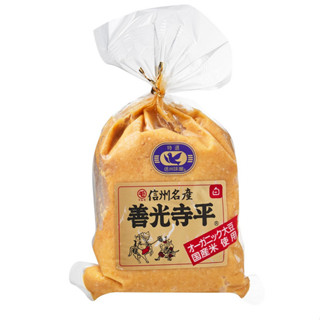 Zenkouji Daira Miso 1 Kg( มิโซะญี่ปุ่นแบบถุง 1 กิโลกรัม 13301)