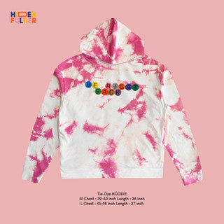 Hidden Folder (Be Right Back : Tie-Dye HOODIE) เสื้อฮู้ดมัดย้อม เสื้อมัดย้อม เสื้อมัดย้อมผู้หญิง Airportlook