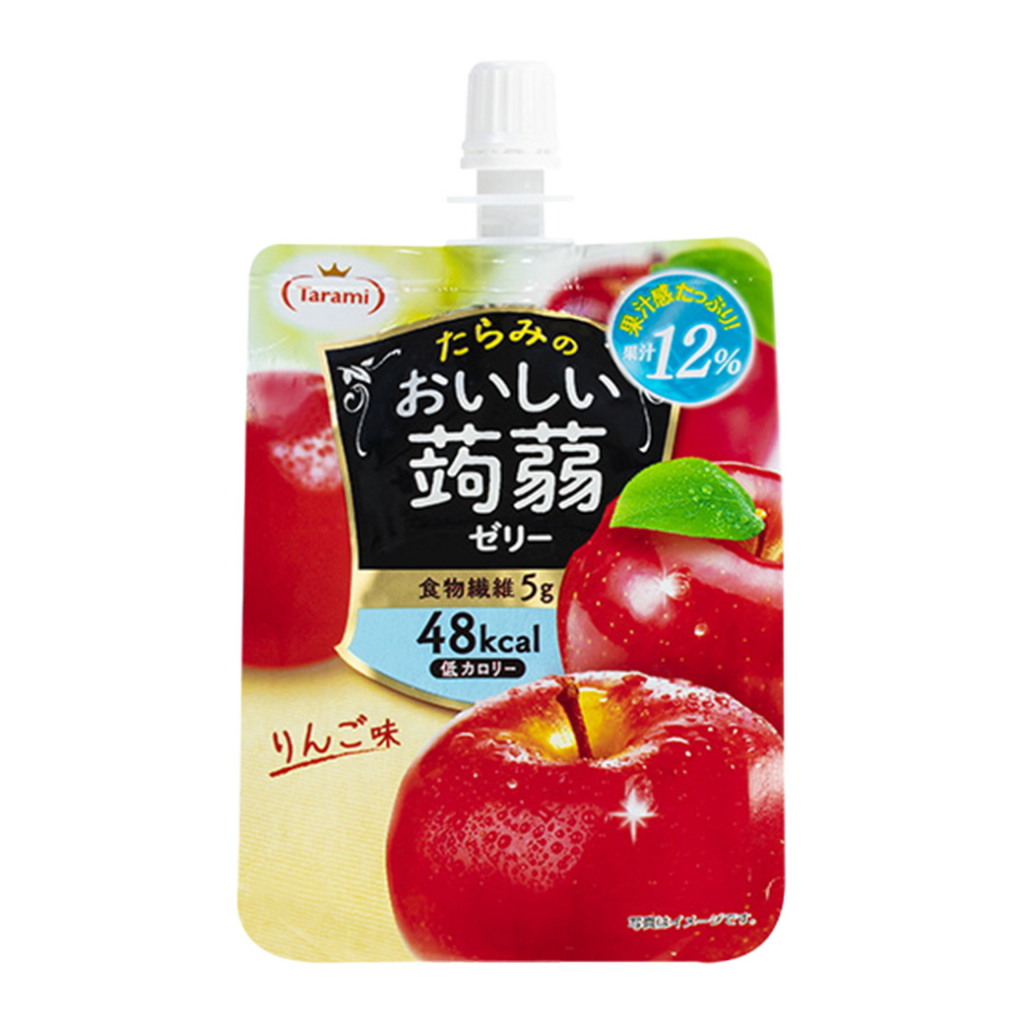 ทารามิ เยลลี่พร้อมดื่ม รสแอปเปิล ขนาด 150 กรัม - Tarami Oishii Konnyaku Jelly Apple Flavor - รูปที่ 2