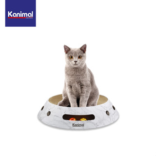 ที่ลับเล็บแมว Kanimal Play Cycle ที่ข่วนเล็บแมว ที่ฝนเล็บแมว พร้อมรางบอล ของเล่นแมว Cat Scratcher Sikan