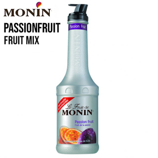 (AI-Market) Puree MONIN กลิ่น “Passion Fruit” บรรจุขวด 1 L (เพียวเร่โมนิน กลิ่น “เสาวรส” บรรจุขวด 1 ลิตร) Fruit Mix