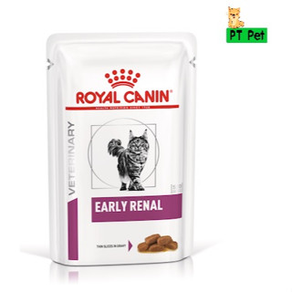 Royal Canin Early Renal Cat อาหารเปียกสำหรับแมวประกอบการรักษาโรคไตระยะเริ่มต้นขนาด  85g.