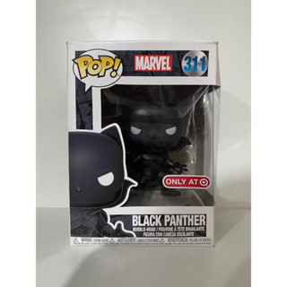 Funko Pop Black Panther Marvel Exclusive 311 Damage Box