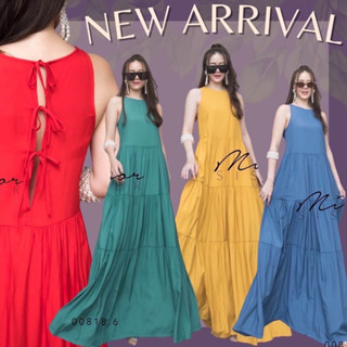 OCeAN FRonT MaXiDReSS•• เด่นกว่ามหาสมุทรต้องชุดนี้... maxidressตัวยาวทรงดี ใครใส่ก็ผอม ดูสูงขึ้นไปอี๊กกก